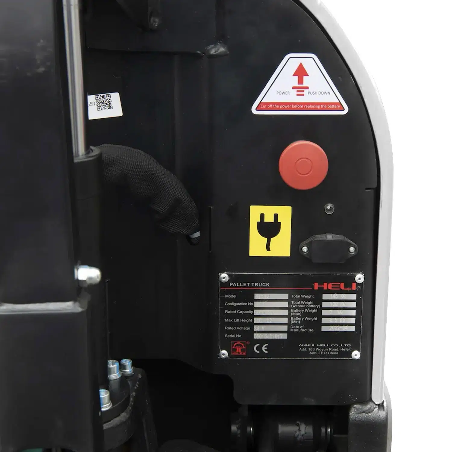 Transpallet Elettrico CBD20J-Li3 (2000kg) - Litio 48V Estraibile - Compact - immagine 4